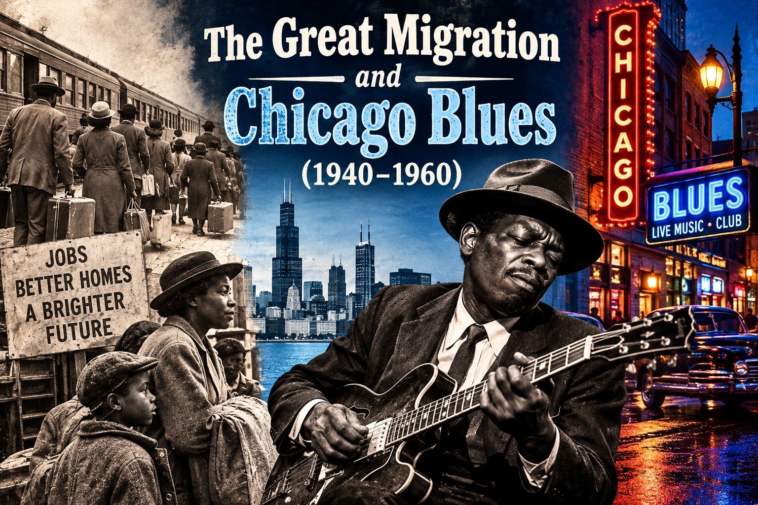 The Great Migration and Chicago Blues (1940–1960)